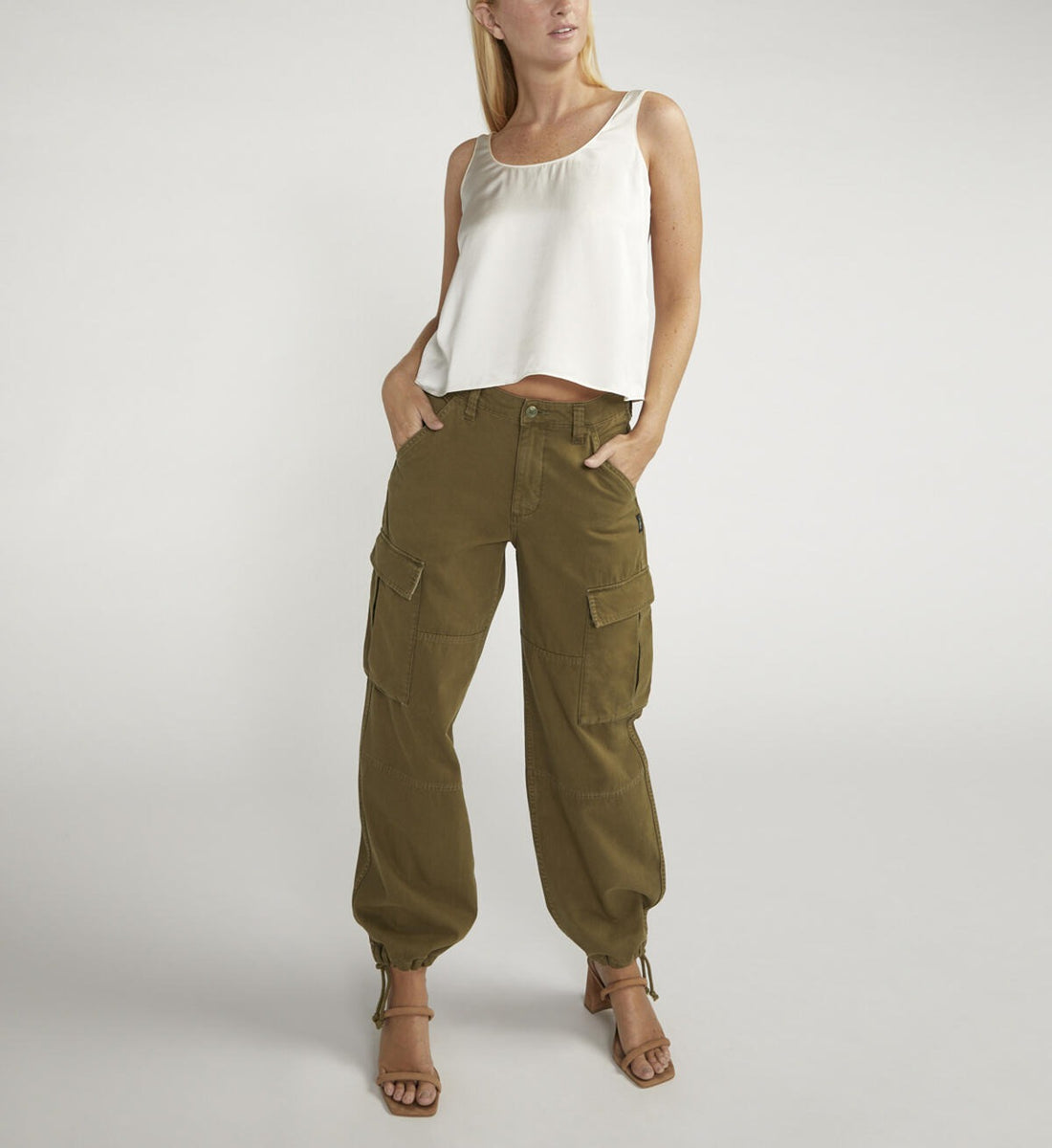【24A/W】AO-62 loop cargo pants / olive 24A/W】AO-62 loop cargo pants / olive