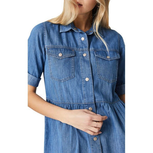 Mavi - Suri Frill Detailed Women's Denim Dress