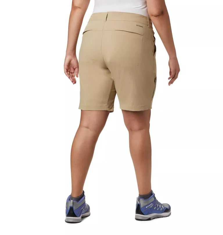 Columbia - Women's Saturday Trail™ Long Shorts - Plus Size ~ British Tan