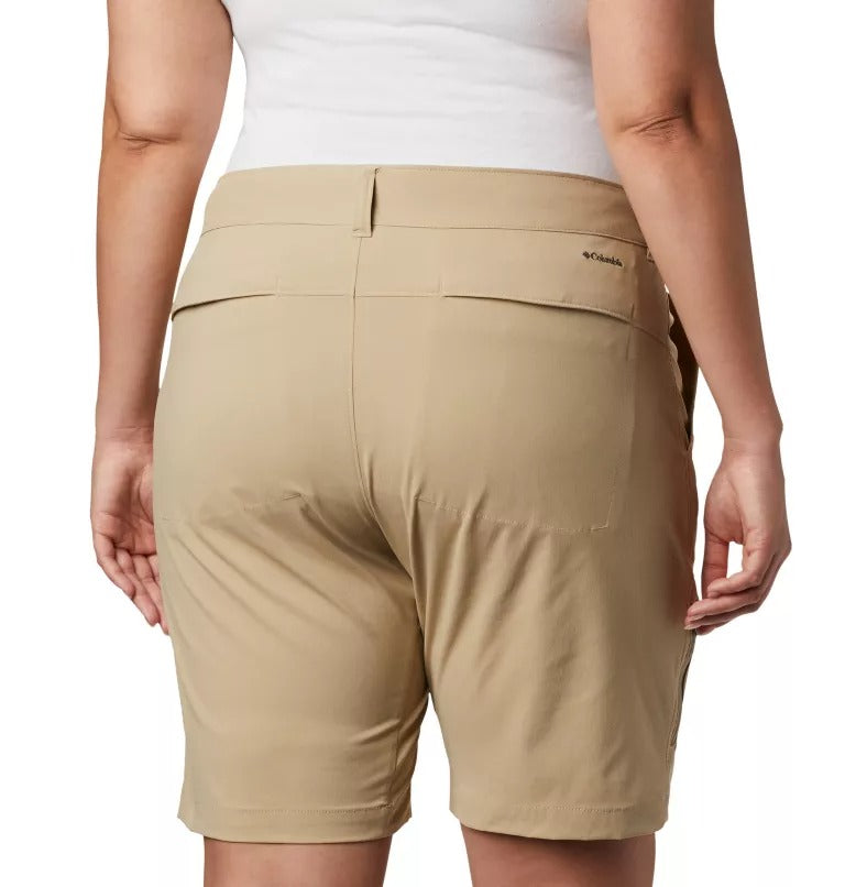 Columbia - Women's Saturday Trail™ Long Shorts - Plus Size ~ British Tan