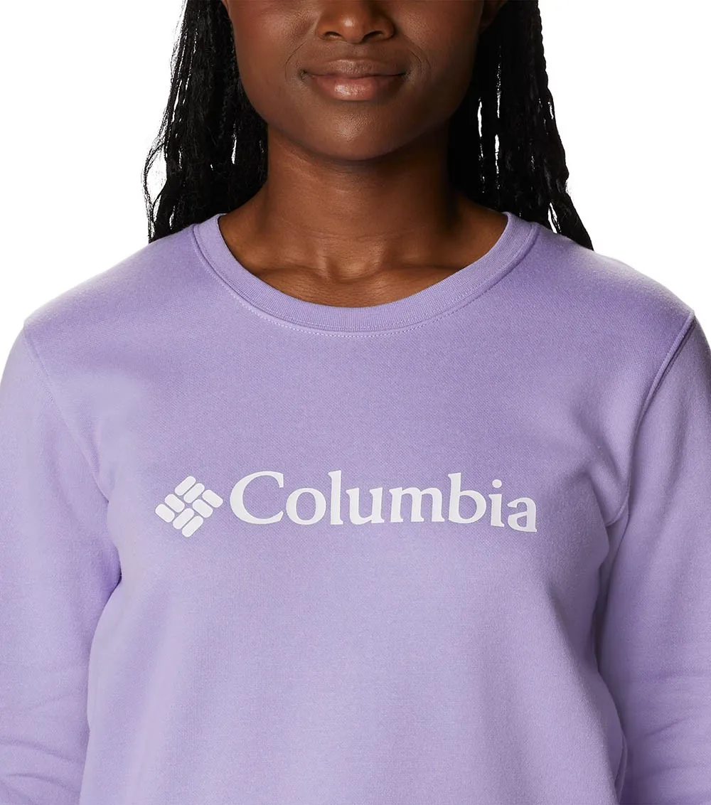 Columbia Trek - Classic Graphic Crew ~ Frosted Purple / White Logo