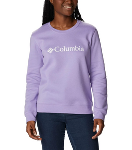 Columbia Trek - Classic Graphic Crew ~ Frosted Purple / White Logo