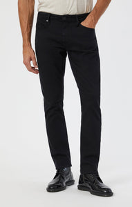 Mavi - Marcus Slim straight jeans Regular rise ~ double black supermove