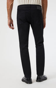 Mavi - Marcus Slim straight jeans Regular rise ~ double black supermove