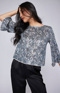 Gentle Fawn - Jett Top ~ Twilight Sequin