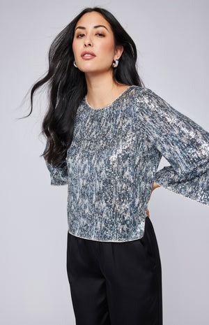 Gentle Fawn - Jett Top ~ Twilight Sequin