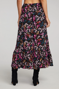 Saltwater Luxe - Halston Maxi Skirt ~ Multi floral