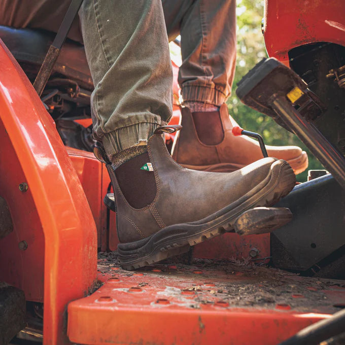 Blundstone Work & Safety #180 Waxy Rustic Brown
