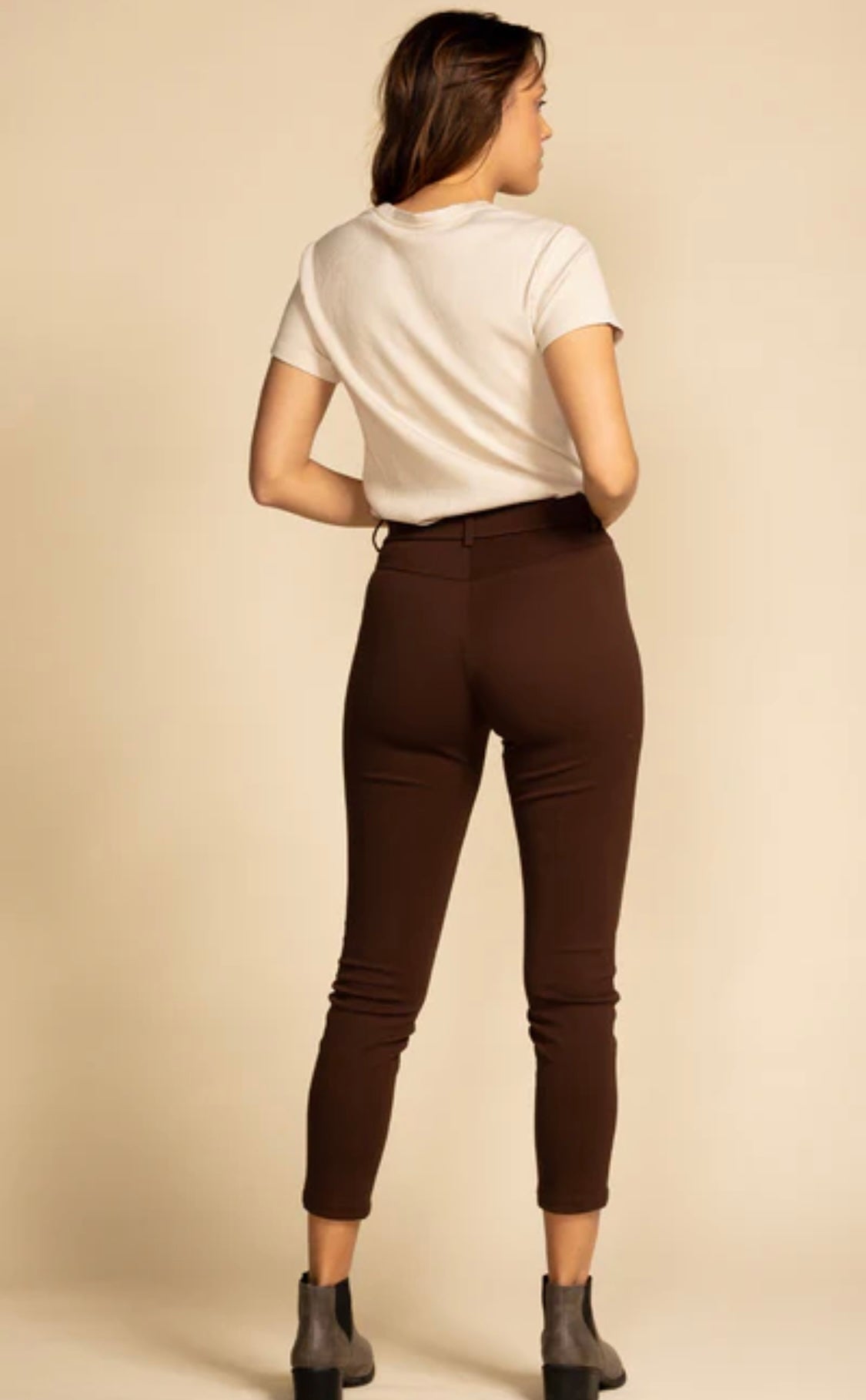 PINK MARTINI - MARA PANTS - Brown