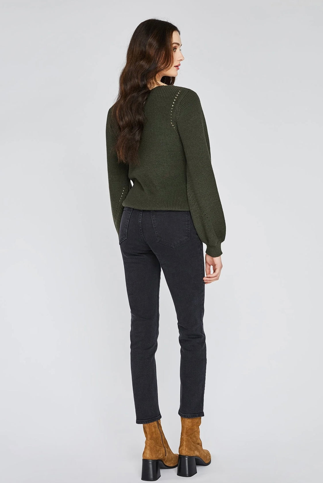 GENTLE FAWN - Hailey Sweater in Olive
