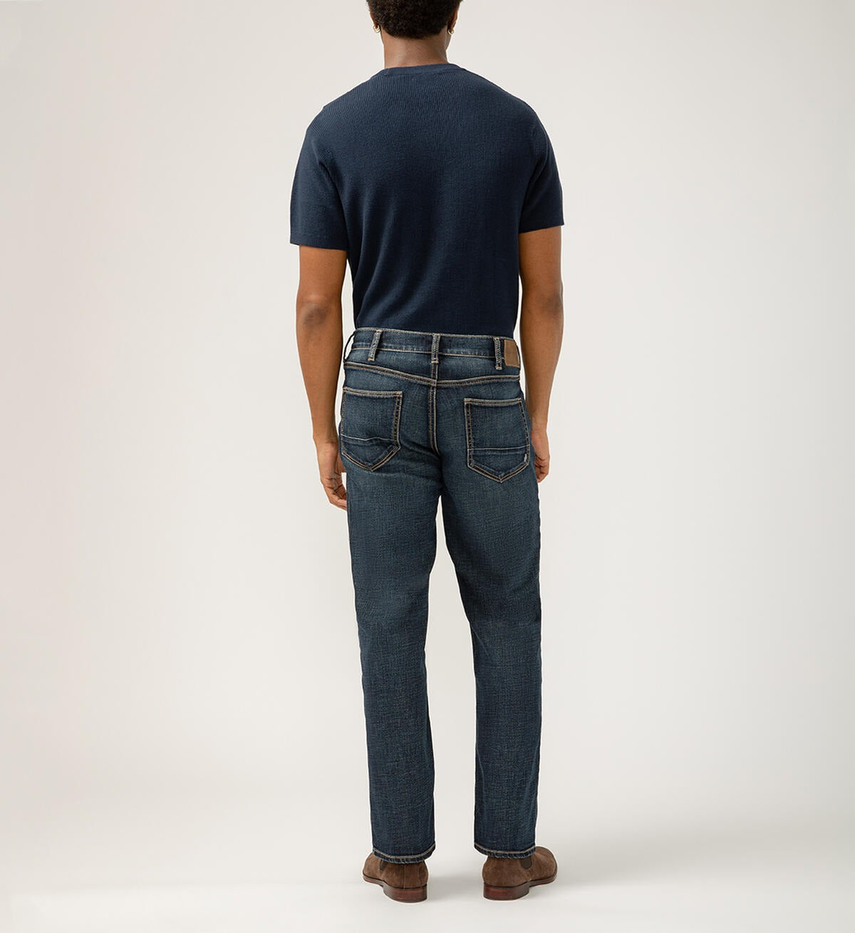 Silver - Grayson Classic Fit Straight Leg Luxe Heritage Jeans