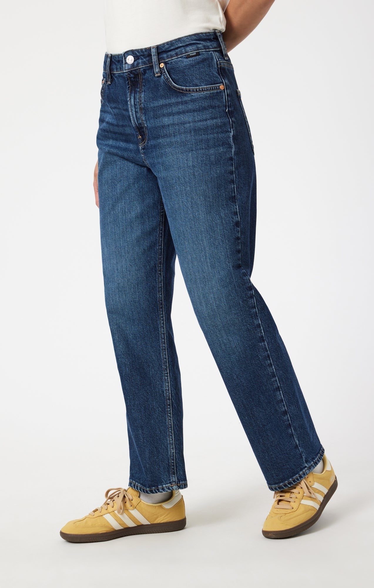 Mavi - Savannah straight leg jeans - high rise ~ mid classic blue