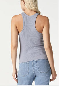 Mavi - Racer Back Tank Top I Natural Lilac