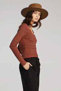 Saltwater Luxe - Wilfred Sweater ~ Pecan