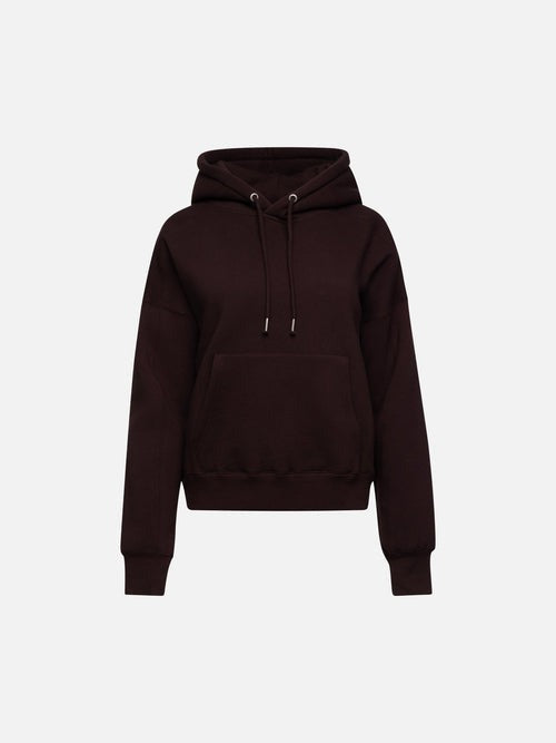 Kuhalla - Contour Line Perfect Hoodie ~ Truffle Brown