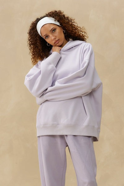 Kuwalla - Boyfriend Hoodie ~ Icy Lilac