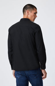 Mavi - Button-up Long sleeve shirt Slim fit ~ black