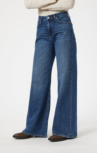 Mavi - Florida wide leg jeans - mid rise ~ midnight classic blue