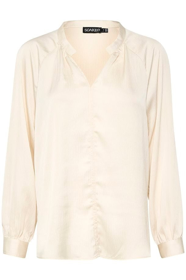 Soaked in Luxury - SLIoana Blouse LS  - Whisper White