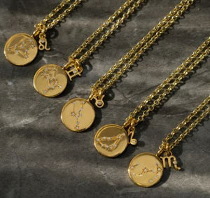 Hillberg & Berk - Zodiac Pendant Necklace