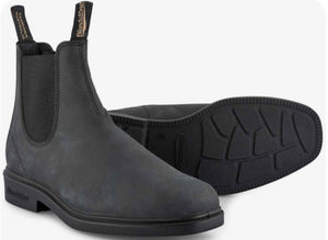 Blundstone - 1308 - Dress Boot with Chisel Toe ~ Rustic Black