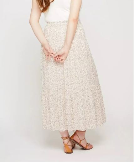 Gentle Fawn - Teigan Skirt I Lilac Delicate Floral