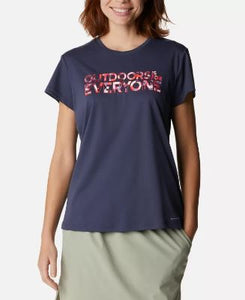 Columbia - Women's Cirro Ice™ Graphic Short Sleeve Crew Shirt