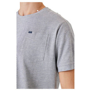GARCIA B31206 textured short-sleeved t-shirt with a pocket