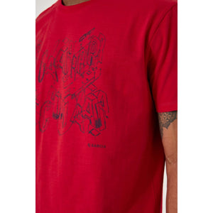GARCIA - Short sleeved T-Shirt I Red