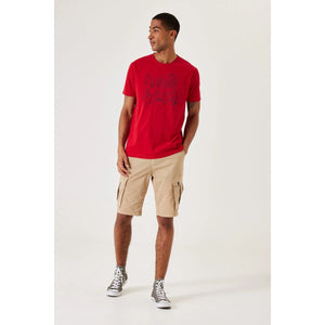 GARCIA - Short sleeved T-Shirt I Red